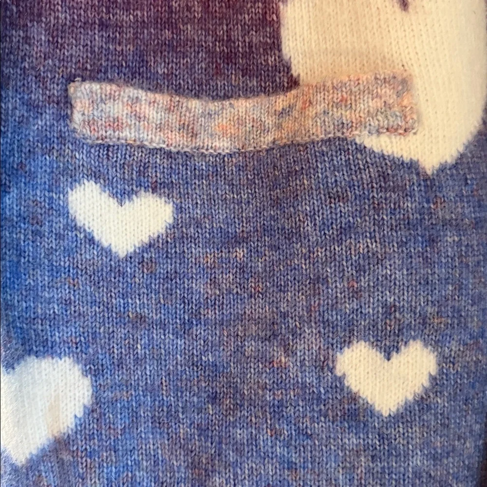 FRANCESCA’S Anthropologie Halley Hearts Open Cardigan - Picture 3 of 10